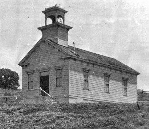 View of the church in the 1880's